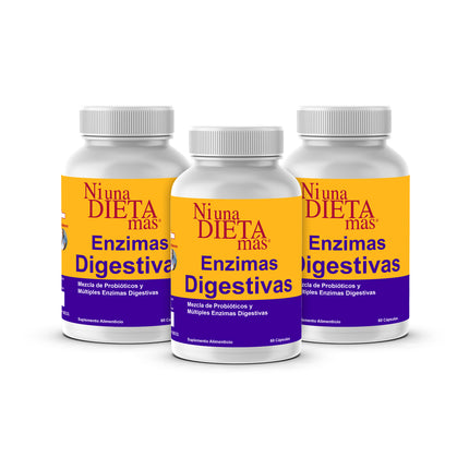 Enzimas Digestivas Ni una Dieta Más