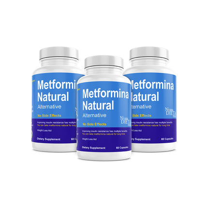 Metformina Natural (60 Cápsulas) Ni Una Dieta Más