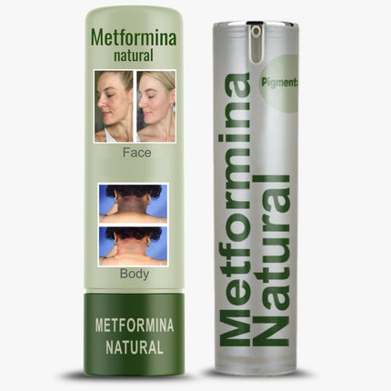 Crema aclaradora facial y corporal con Metformina