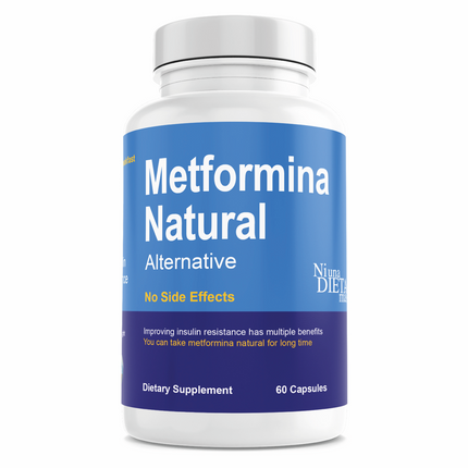 Metformina Natural (60 Cápsulas) Ni Una Dieta Más